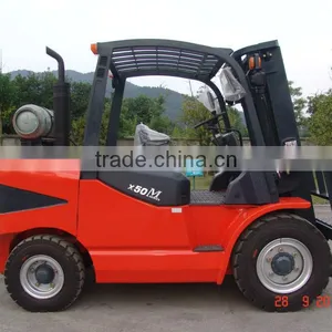 4.0-5.0T Gasoline/ LPG Forklift Truck thumbnail-1