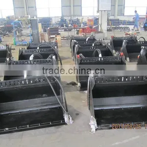 HCN Mini 0104 Series Mini Skid Steer Loader 4 in 1 Bucket thumbnail-1