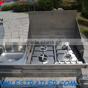 Good Quality Outdoor Trip Travel Camping Trailer thumbnail-4