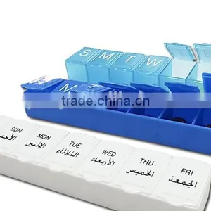 Facotry Price 7 Day Pill Box/weekly Pill Box/ Plastic Pill Box thumbnail-1