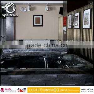 A860 Balck Massage Whirlpools and Bathtub for 7 ~ 8 Person thumbnail-1