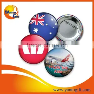 Custom Logo Printed Button Badge for Promotion thumbnail-1
