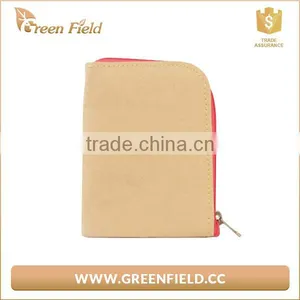 Hot Selling Zipper Handmade Waterproof Paper Wallet thumbnail-1