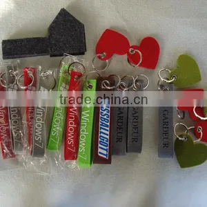 Soft Felt Keychains/felt Lanyards thumbnail-4