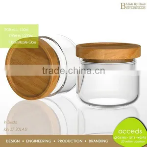 Professional Custom Decorative High End Glass Jar With Lid thumbnail-4