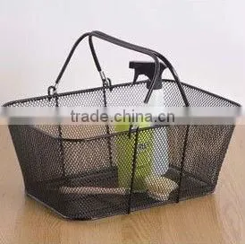 Design Ideas Shop Crate, Mesh, Black thumbnail-1