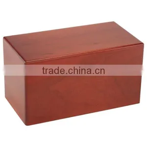 Chinese Wholesale Wooden Funeral Urn Custom High Quality thumbnail-1