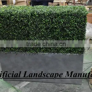 Fake Boxwood Hedge Panel,Artificial Boxwood Mat for Sale Landscaping Home Garden Decoration thumbnail-1