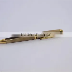 Ballpoint Pen Buffalo Horn and Brass thumbnail-3
