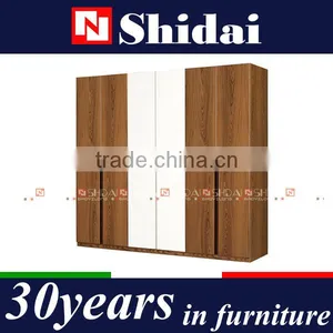 Modern Wooden Bedroom Clothes Almirah for Home F-815 thumbnail-1