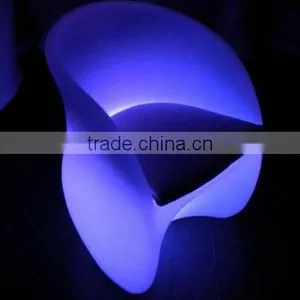 Colorful Led Lighted Chair Sets / Rechargeable Led Chair Light/hotel Restaurant Used Chair thumbnail-1