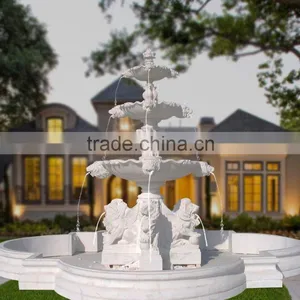Chinese Stone Carving Stone Marble Fountain Stone for Sale thumbnail-1