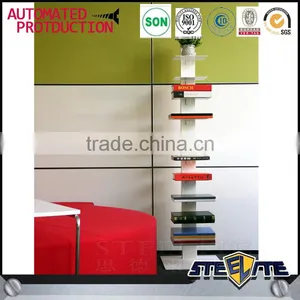 Commercial Furniture Metal 10 Layers Living Room Bookcase Tree Shape thumbnail-6