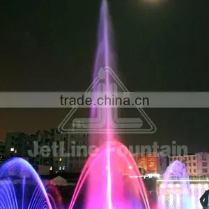 Water Fountain for River in Anhui, Central East China thumbnail-1