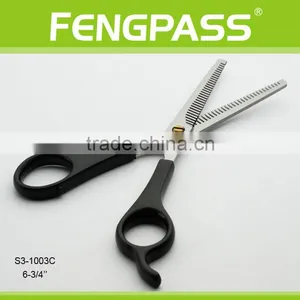 S3-1003C 6-3/4" Inch 2CR13 Stainless Steel Blade With ABS Handle Hair Thinning Hair Salon Scissors thumbnail-3