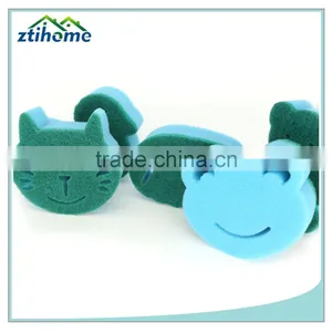 Medium-Duty Scrubbing Sponge With Different Lovely Shape thumbnail-1