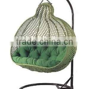 Rattan Swing Chair thumbnail-1