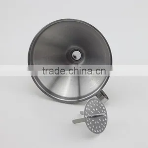 Wide Mouth Stainless Steel Funnel With Detachable Strainer thumbnail-6