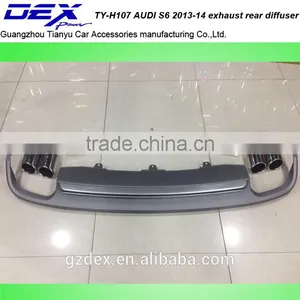 A~udi PP A-UDI S6 2013-14 Rear Diffuser thumbnail-1