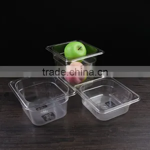 PC Plastic GN Food Pans&container for Supermarket and Restaurant thumbnail-1