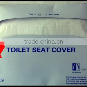 Half Fold Recycled Paper Toilet Seat Covers /Toilet Paper Cover/TSC thumbnail-3