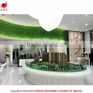 High Quality Plastic Green Wall Tiles Artificial Green Wall thumbnail-3