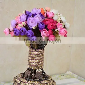 Silk Flower Bouquet, Decorative Artificial Flower thumbnail-1