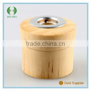 New Product Wooden Lid Glass Canister thumbnail-1