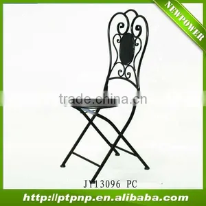Unique Intricately Crafted Garden Metal Foldable Park Chair thumbnail-1