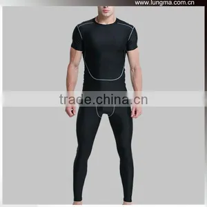 Mens/Womens Compression Shirts&Tights Rashguard For Running Sports thumbnail-4