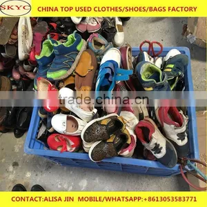 Dongguan Second Hand Shoes Factory Supply Africa Buyers Stock Sorted High Quality Hot Sale Used Shoes for Children Adults thumbnail-5