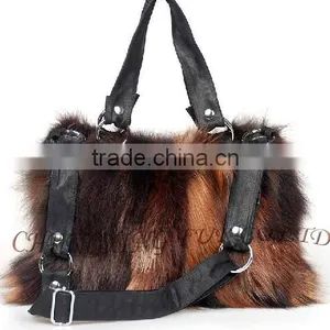 CX-H-51 Fashion Silver Fox Bags 2016 Women Handbag Production thumbnail-1