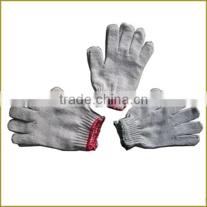 7G Knitted Industrial White Cotton Safety Gloves thumbnail-3