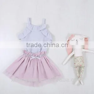 2017 Wholesale Fancy Frock Design Baby Clothes Fashionable Kids Clothing Western Style Little Girl Princess Dress thumbnail-1