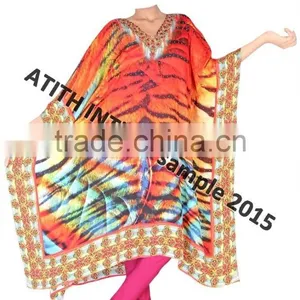 DIGITAL PRINT COTTON KAFTANS thumbnail-1