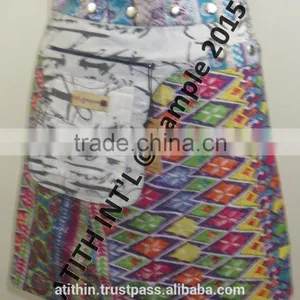 Reversable Wrap Skirt thumbnail-4