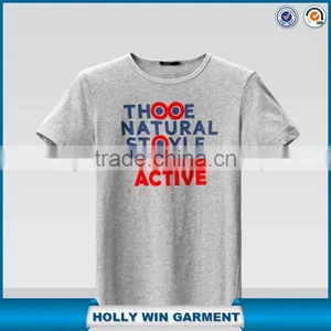 Shirt Factory Short Sleeve Plain Tshirt With Fashion Style thumbnail-1