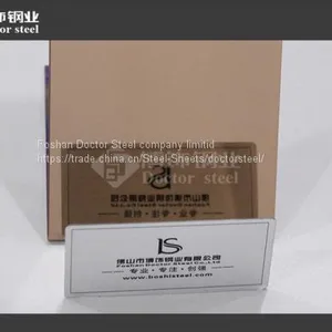 Beautiful 304 Mirror Bronze Color Stainless Steel Sheet thumbnail-3