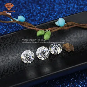 Round Brilliant Cut VVS1 High Polished 1 CT 6.5mm Diamond Jewelry Moissanite Very Hotsell to USA thumbnail-3