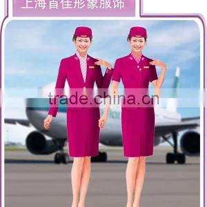 Air Hostess Costume Uniform thumbnail-1