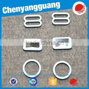 Fabric Color Coated Ring and Slider for Bra Adjuster Made by Alloy thumbnail-5