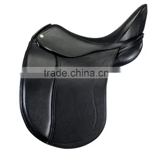 New Leather Horse Dressage Saddle thumbnail-4