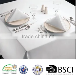 100%MJS Spun Polyester Tablecloth Spun Polyester Restaurant Table Linens and 100% Spun Polyester Napkins thumbnail-4