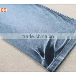 9.5oz Dark Blue Stretch Denim Jeans Fabric Made in China thumbnail-3