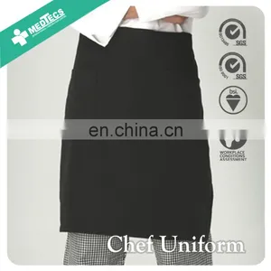 Black Half Apron for Chef thumbnail-3