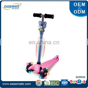 New Arrival Children Electric LED Flash Scooter Toys With Music thumbnail-1