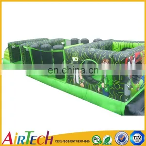 Colorful Inflatable Course,obstacle Course Race for Sale thumbnail-3