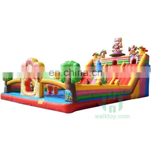 Children Inflatable Big Jumgle Bouncer Amusement City thumbnail-3