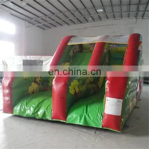 Animal Theme World 0.55mm PVC Giant Inflatable Double Lane Slip Super Slide thumbnail-1