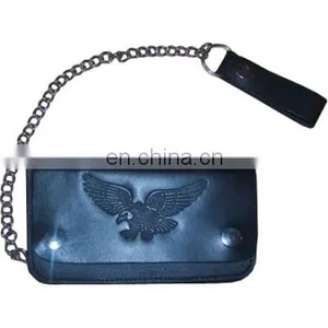 Leather Wallets With Chain HMB-726D thumbnail-1